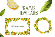 Lemons hand drawn clip art, a Food Illustration by Navenzeles (Thumbnail 4 of 8)