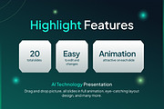 AI Technology PowerPoint, a Presentation Template by Loin Studio (Thumbnail 2 of 4)