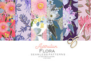 Australian Flora Seamless Patterns, a Pattern Graphic by Sketchbook Designs (Thumbnail 3 of 10)