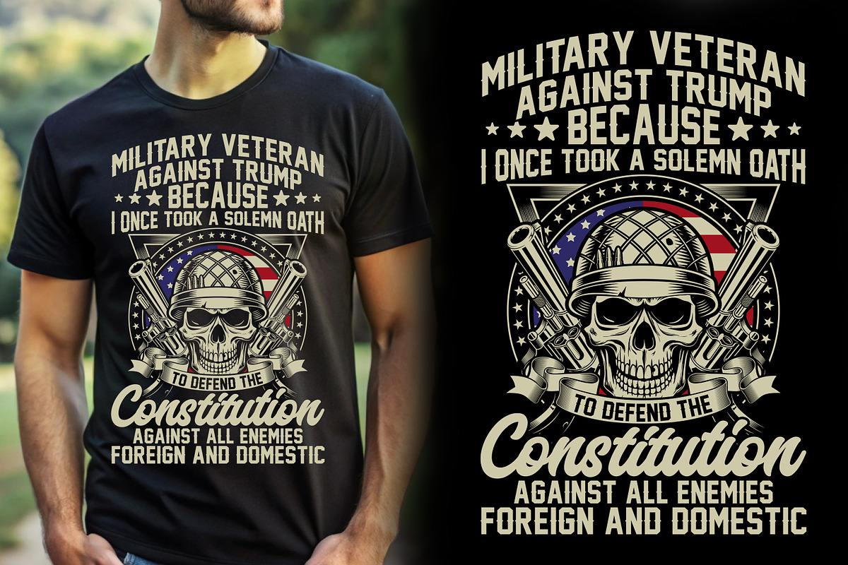 Veteran T-shirt Design, a Graphic by Crafts Bundle (Photo 1 of 2)