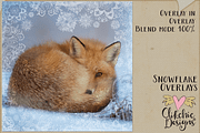 Grungy Textured Snowflake Overlays, a Texture Graphic by Clikchic Designs (Thumbnail 3 of 6)