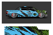 Stylish Vehicle Branding Kit, an Object Illustration by CarWrap design (Thumbnail 2 of 4)