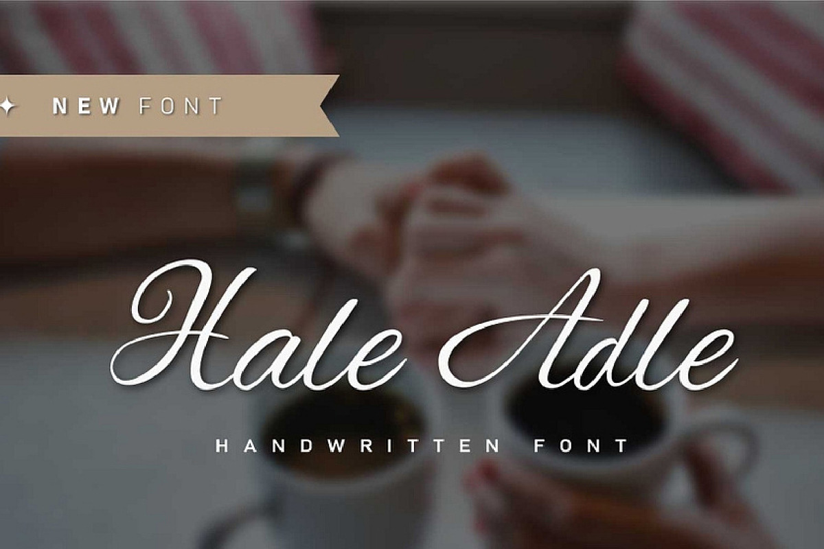 Hale Adle, a Handwritten Font by Jrray Studio (Photo 3 of 5)