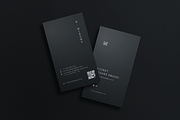 5 in 1 Vertical Luxury Business Card, a Business Card Template by Ctrl space studio (Thumbnail 5 of 6)