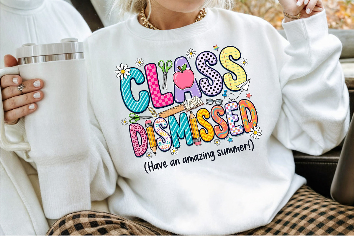 Class Dismissed Png, Last Day of, a Work Illustration by Sublimation Artist (Photo 2 of 9)