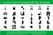 Cleaning Maid Service Power Point, a Presentation Template by Kathy Green Design (Thumbnail 3 of 4)