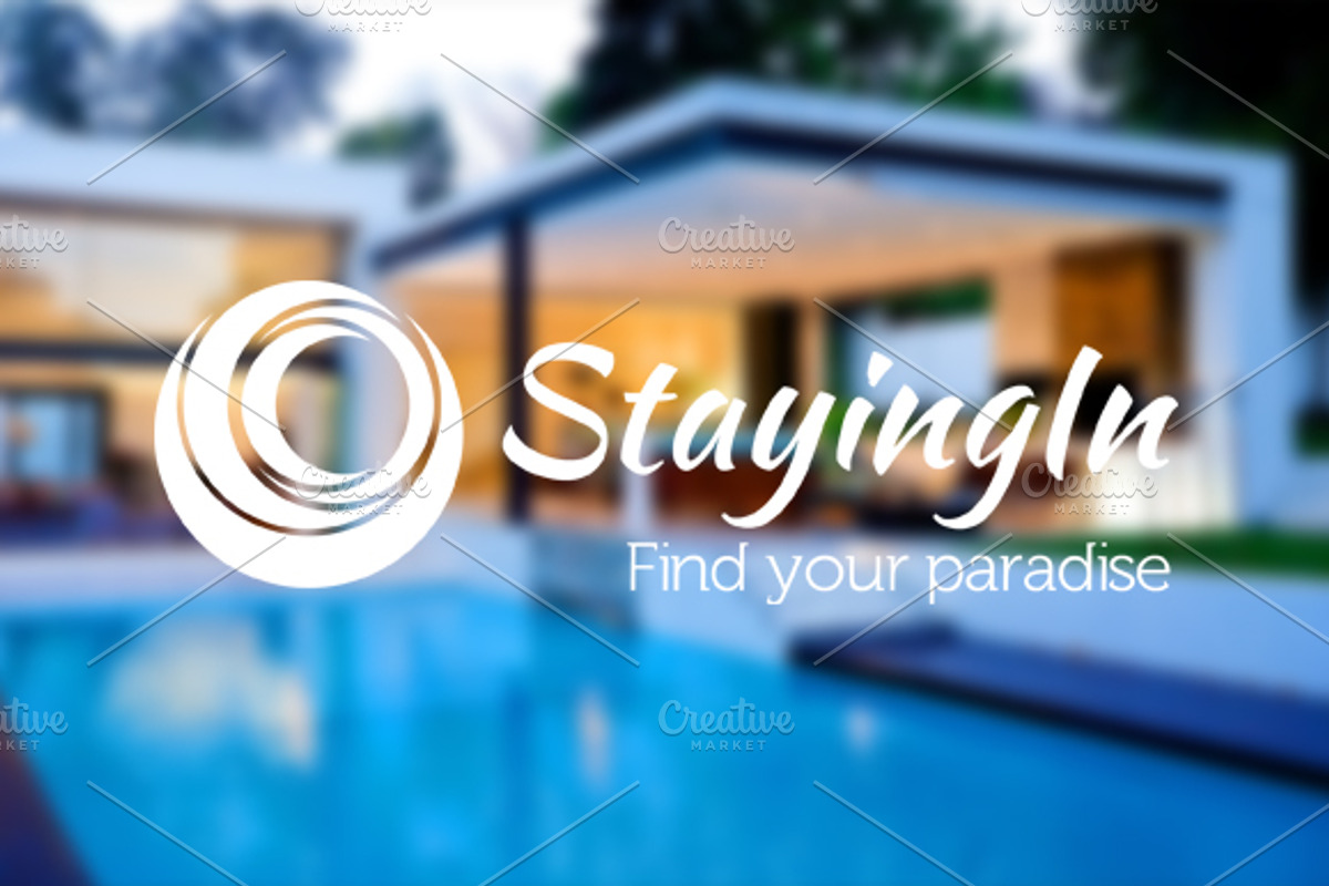 Staying In Find Your Paradise, a Branding & Logo Template by LuisFaus (Photo 2 of 5)