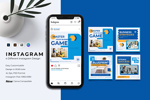 Business Instagram Post Template, a Social Media Template by Artnivora.Std