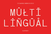 CS Barney Mono Disco, a Sans Serif Font by Craft Supply Co. (Thumbnail 5 of 8)