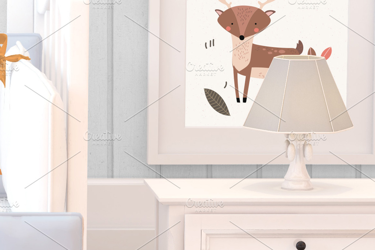 Baby Room Mockup 12/1, an Apparel Mockup by Milan Mockup (Photo 8 of 12)