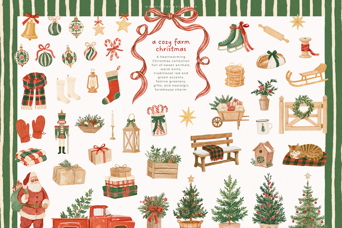 A Cozy Farm Collection, a Seasonal Illustration by PeDe Designs (Photo 5 of 9)