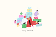 Christmas Festive Gang, a Seasonal Illustration by Annakniaz (Thumbnail 15 of 15)