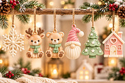 Christmas Keychain 3D STL File, an Object 3D Model by Layerology (Thumbnail 3 of 4)