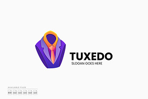 Tuxedo Gradient Colorful Logo, a Branding & Logo Template by Zeer Graphic