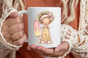 Whimsical Summer Kids Clipart, an Illustration by designcity5 (Thumbnail 5 of 5)