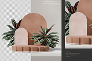 5 Podium with Transparent Background, a Background Graphic by faustudio (Thumbnail 5 of 7)
