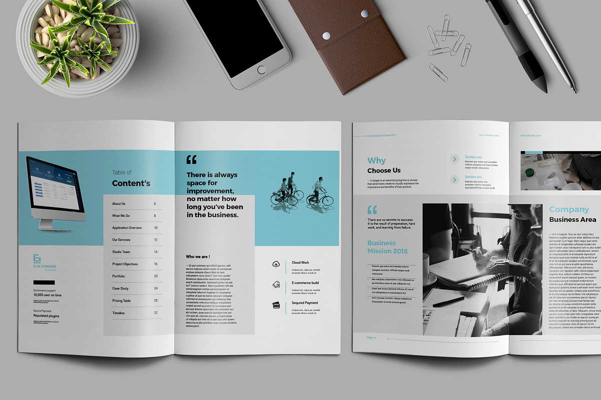 Brochure, a Brochure Template by Elite_Standard (Photo 3 of 9)