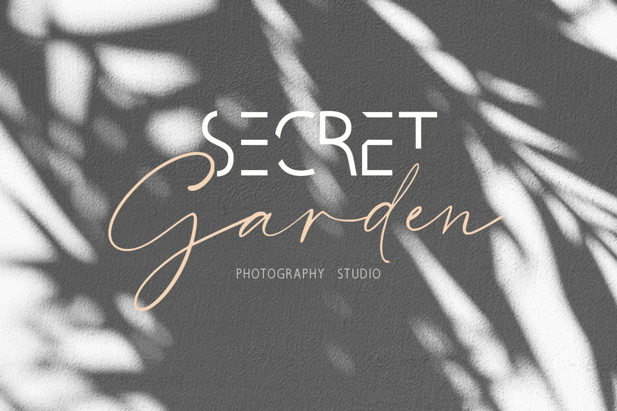Invisible Beauty. Chic Duo Font. preview 3