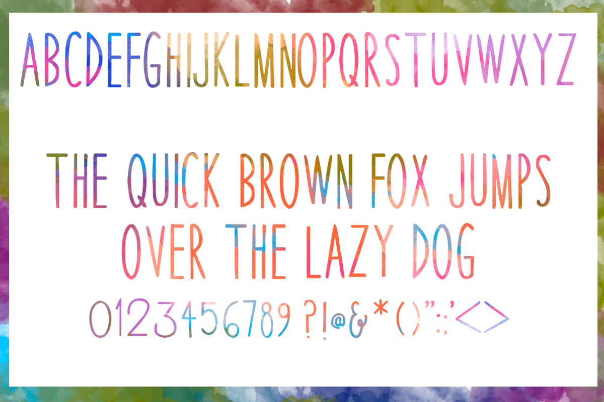 BSD Thin Skinned Font preview 2