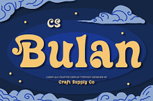 CS Bulan – Fantasy Font