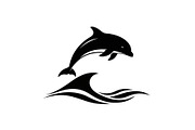 Dolphin Jumping Silhouette Vector bu, an Illustration by Designs_River (Thumbnail 5 of 48)