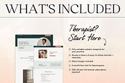 Squarespace Website for Therapist, a Squarespace Template by Pretty Boss Designs (Thumbnail 2 of 6)