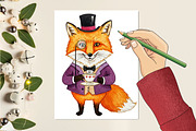 Funny Animals Clipart, an Illustration by RobertsArt (Thumbnail 4 of 7)