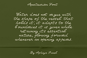 Amateurism Vintage Cursive Font, a Script Font by Ashiya Pixel (Thumbnail 3 of 7)