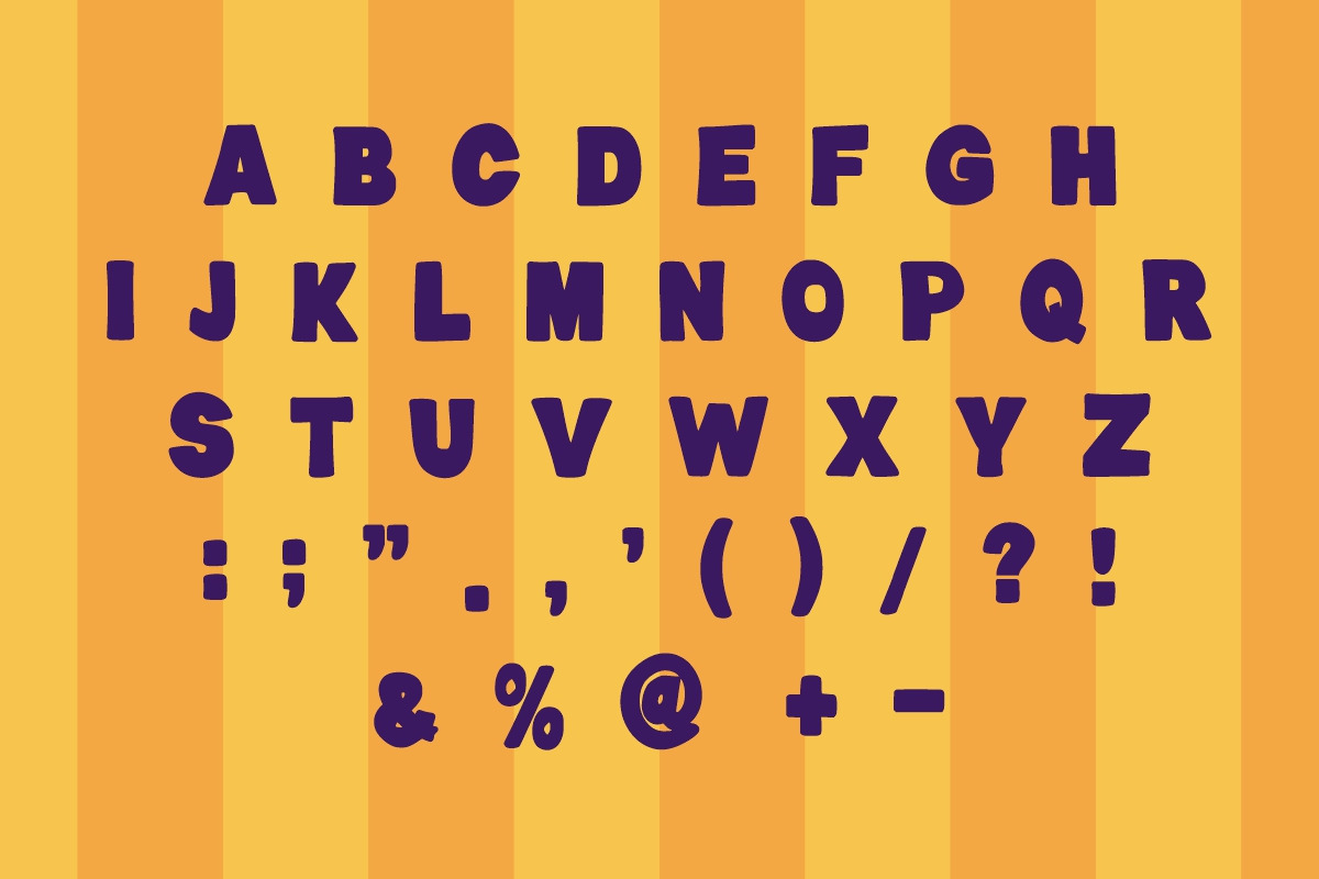 Golden Street, a Font by Fourteen Letter (Photo 2 of 8)