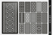 Panels with Arabic Moroccan pattern, a Graphic by CncCutModel (Thumbnail 1 of 3)