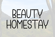 Homestay, a Sans Serif Font by FreshTypeINK (Thumbnail 6 of 8)