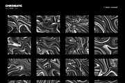 CHROMATIC - Liquid metal backgrounds, a Texture Graphic by RAWSTR (Thumbnail 3 of 8)