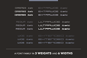 Carbon - Square font, a Font by SelfBuild Type (Thumbnail 4 of 15)