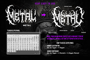 CHAOS – Black Metal Font, a Blackletter Font by Fonday Studio (Thumbnail 8 of 9)