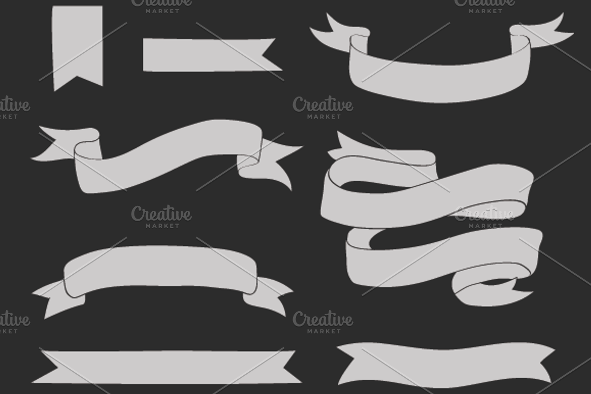 Banners, Flags & Ribbons preview 3