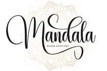 Mandala | Script Font