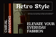 Woyder - Retro Display Font, a Slab Serif Font by QR Design Studio (Thumbnail 3 of 12)