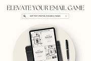 Flodesk Email Newsletter Templates, an Email Template by Branding Babe Co. (Thumbnail 5 of 6)