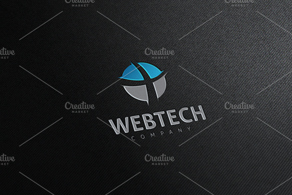 Webtech Logo, a Branding & Logo Template by Schneider Design Store (Photo 2 of 3)