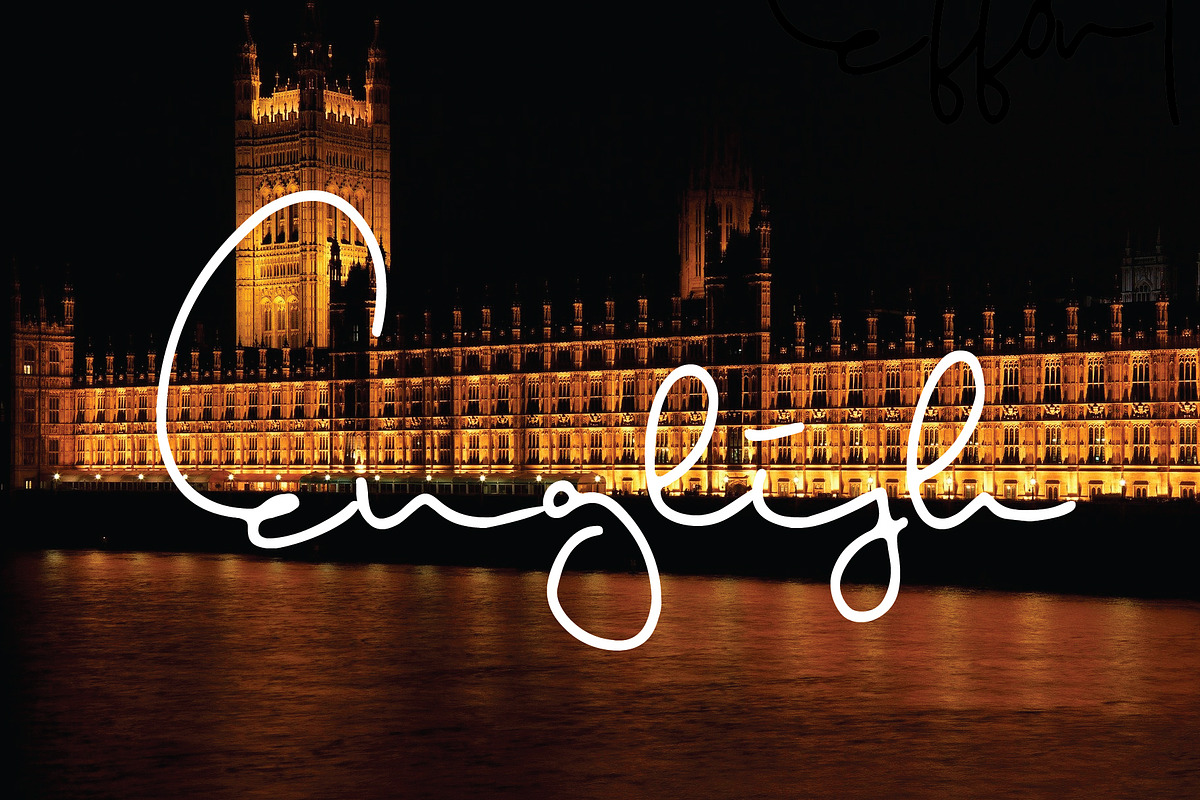 English font