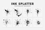 30 Ink Splatter Brushes, a Brush Add-On by AB-TheDesigner (Thumbnail 4 of 5)