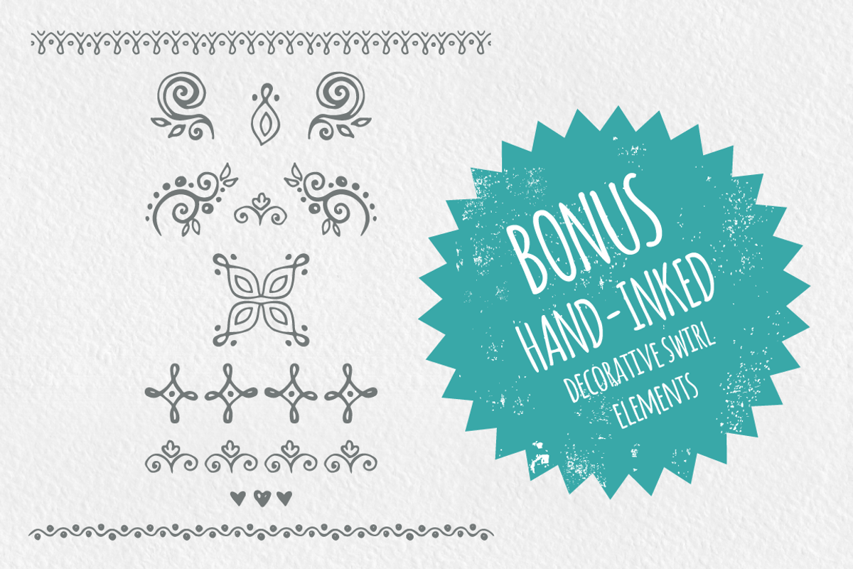 Curly Hand Drawn Decorative Frames, a Decorative Illustration by Yuzach (Photo 5 of 5)