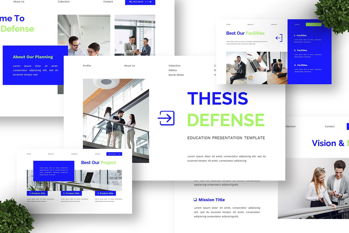 Thesis Defense - Education Keynote, a Presentation Template by Deepslide Studio (Photo 3 of 6)