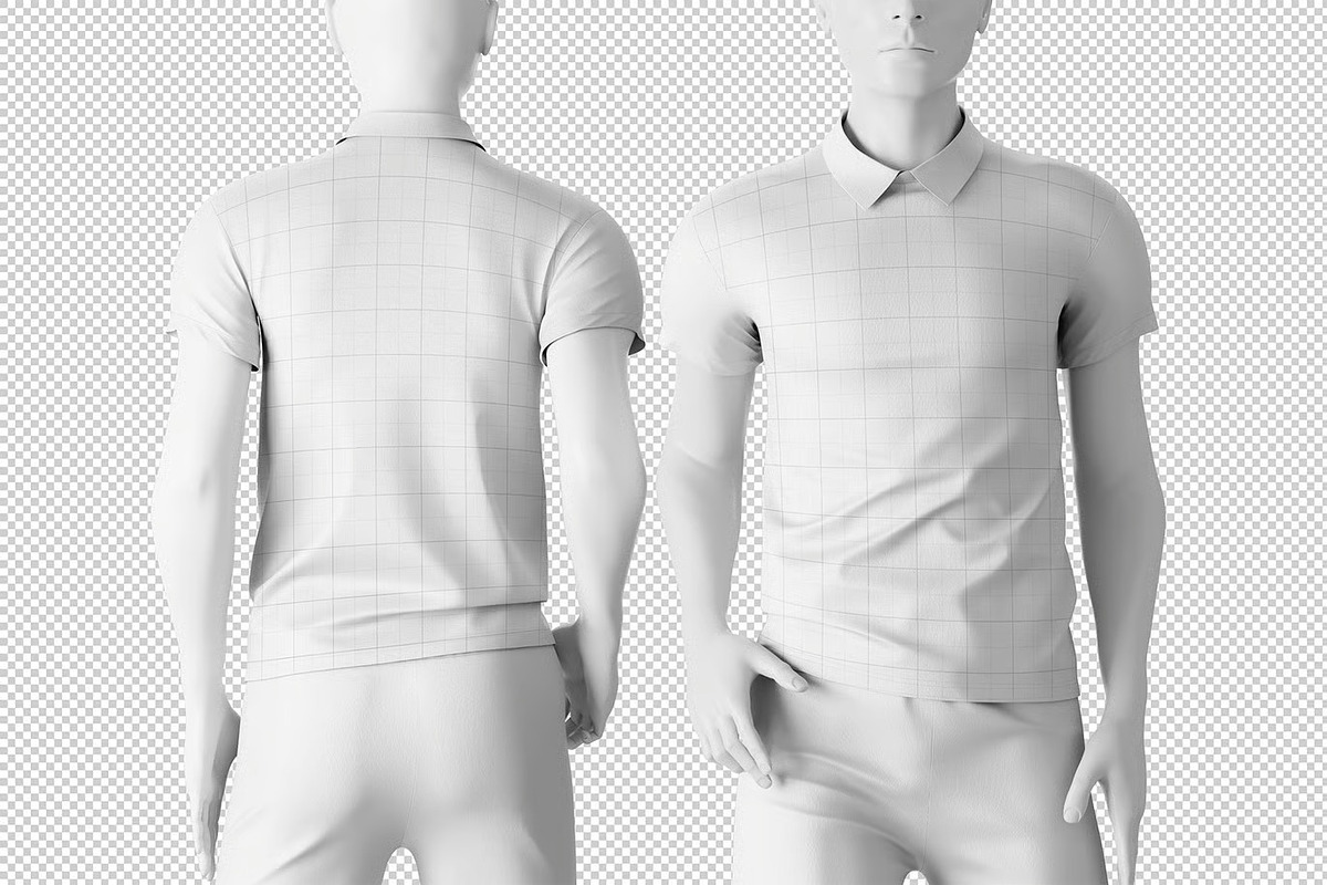 Polo Shirt Mockup, a Shirt Mockup by zpackcreative (Photo 4 of 5)