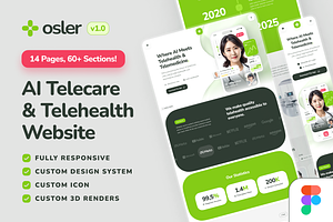 osler: AI Telehealth Website
