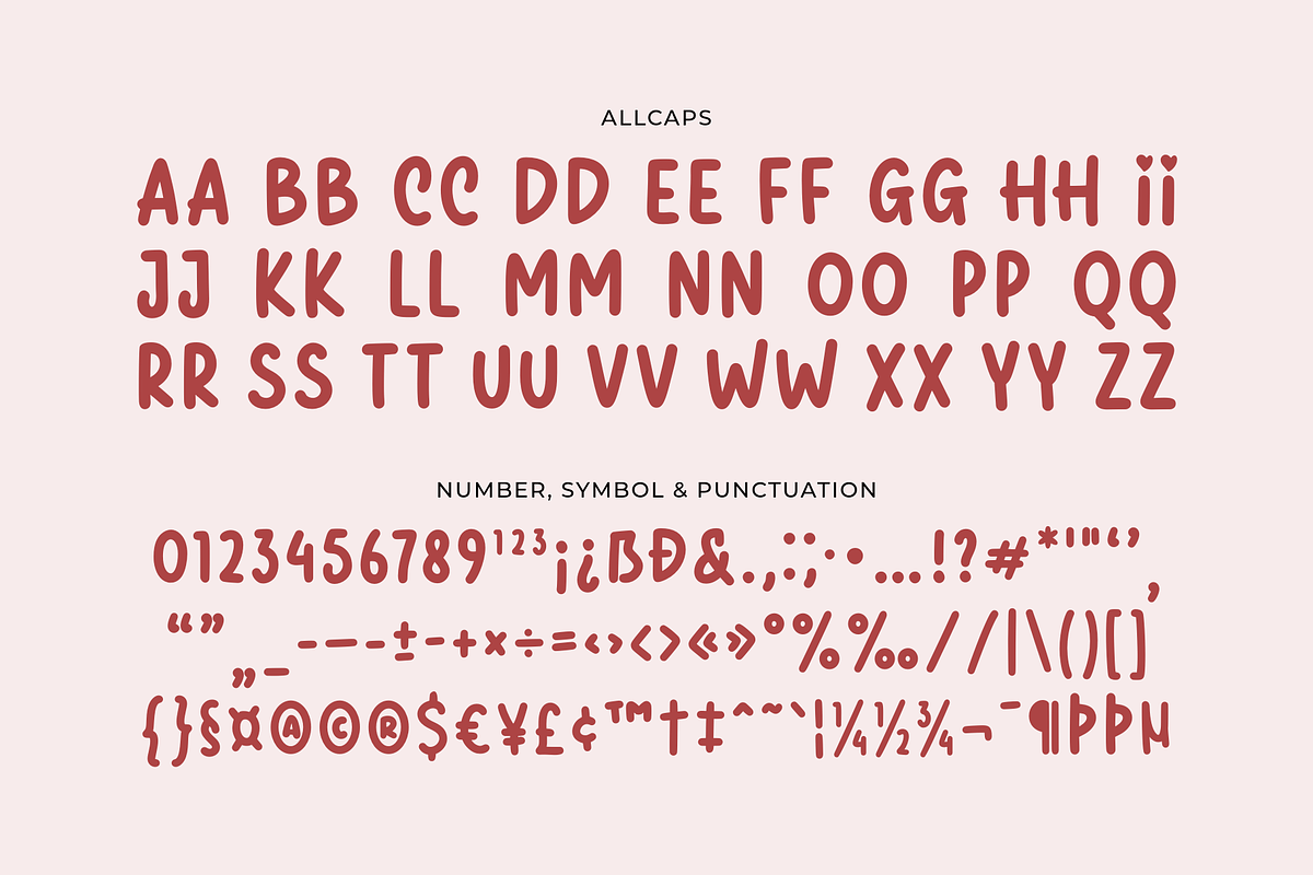 Love Devotion - A Display Font, a Handwritten Font by Ainun Jinan (Photo 9 of 9)