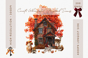 Vintage Autumn Collage Clipart Set, an Object Graphic by NatalieArtShop (Thumbnail 10 of 12)
