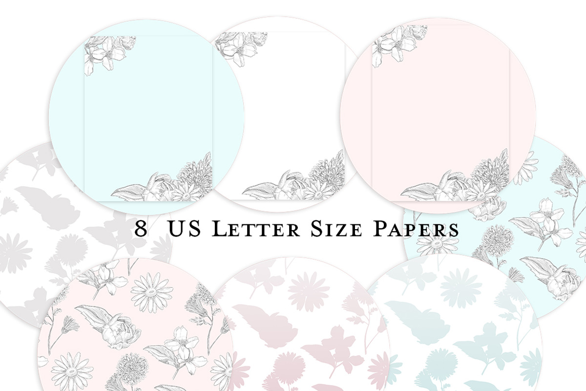 Soiree Botanical Graphic Set, a Food Illustration by Si Design Loft (Photo 4 of 6)