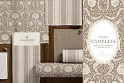 Arts & Crafts Floral Pattern Beige, a Pattern Graphic by Eclectic Anthology (Thumbnail 2 of 10)
