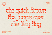 Aradela Display, a Serif Font by Attract Studio (Thumbnail 11 of 13)